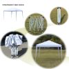 10''x10''(3 x 3m)  Practical Waterproof Right-Angle Folding Tent White XH