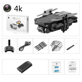 HD aerial photography drone (Option: Black-Color box-4K)