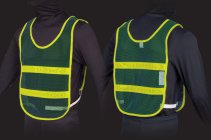 Reflective Standard Safety Vest (Color: Green/Lime, size: XL)