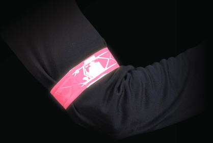 Reflective Arm Band (Color: Pink)