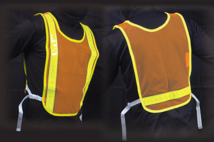 Reflective X-Training Vest (Color: Orange/Lime)