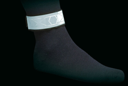 Reflective Universal Arm/Leg Band (Color: White, size: Single)