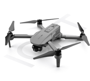 GPS Drone Folding Storage Convenient HD Camera Gimbal Aircraft (Option: Dark Grey-Triaxial)