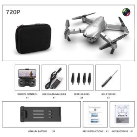 New Product Mini Folding Drone Remote Control Plane (Option: 2style-usb)