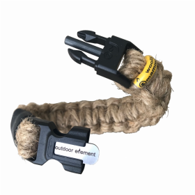 Woolly Mammoth Survival Jute Bracelet (size: medium)