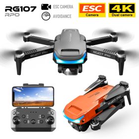 Obstacle Avoidance UAV HD 4K Dual Camera Optical Flow Positioning (Option: Orange-Monoelectric plate)