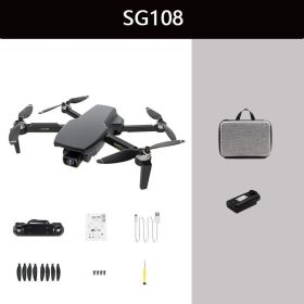 Folding Four-axis 4K High-definition Aerial Drone Remote Control Aircraft (Option: SG108-Single version)