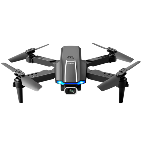 S65 Drone No Camera WiFi Collapsible RC Quadcopter Helicopter Toy-Black-1 Battery (Camera Pixel: Dual Camera 4K)