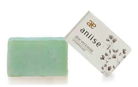 Bar Soap for Face & Body, Ideal for Dry, Sensitive and Acne-Prone Skin (Material: Aloe Vera)