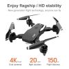 S60 Drone No Camera WiFi Collapsible RC Quadcopter Helicopter Toy-1 Battery